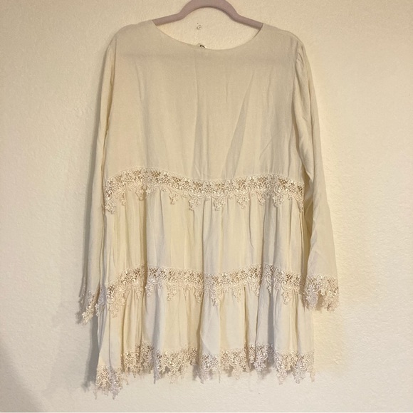 Rona vintage hippie flowy mini dress - Picture 9 of 9